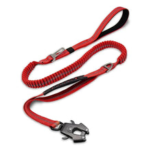 Heavy-Duty Bungee Dog Leash, Shock-Absorbing with 2 Padded Handles